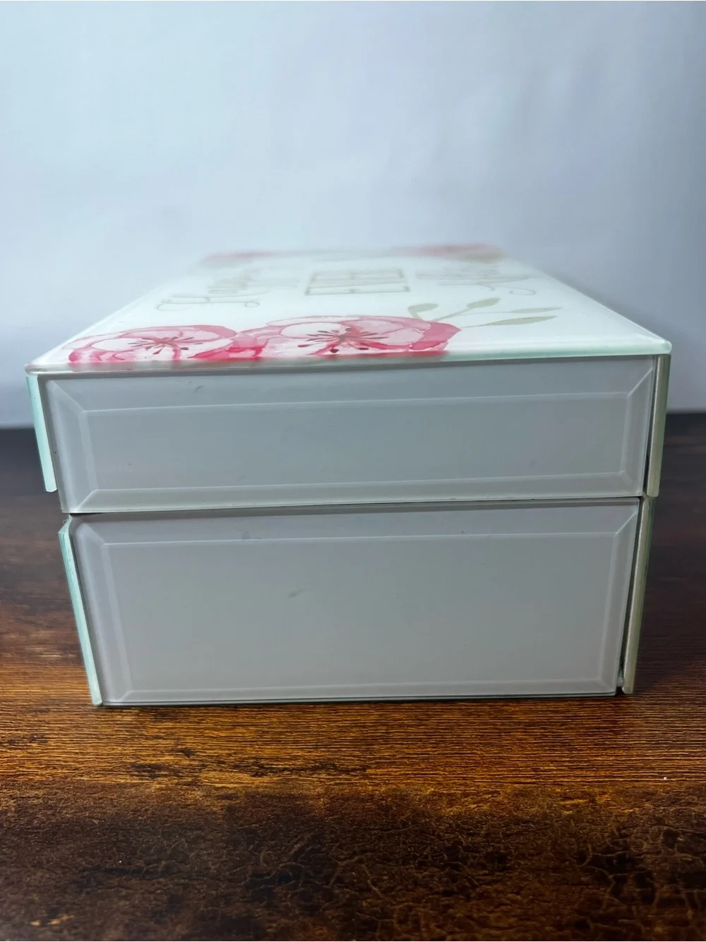 Happily Ever After Decorative Keepsake Box - Pink Floral
